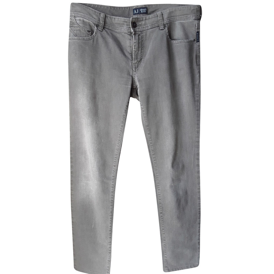 Armani Jeans Hose aus Jeansstoff in Beige