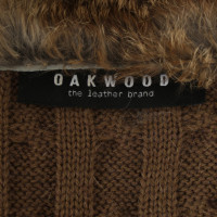 Oakwood Vest met konijn bontversiering