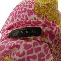 Versace Abito in seta con motivo tipica del marchio