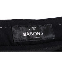 Mason's Paire de Pantalon en Noir