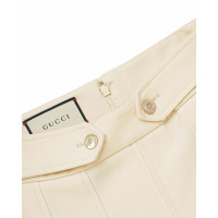 Gucci Jeans aus Wolle in Nude