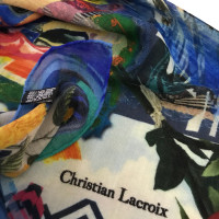 Christian Lacroix Sjaal gemaakt van zuiver scheerwol