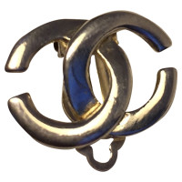 Chanel clip orecchio color argento