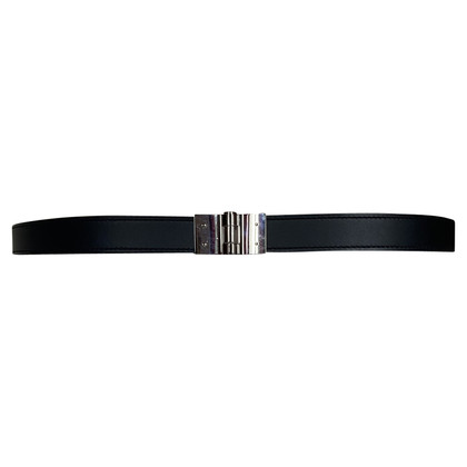 Hermès Charnière Belt Leather in Black