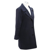 Claudie Pierlot Jacket/Coat Cotton in Blue