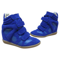 Isabel Marant Sneakers aus Wildleder in Blau