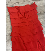 Gianni Versace Dress Silk in Red