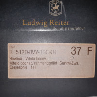 Ludwig Reiter Chaussures à lacets en Cuir verni en Noir