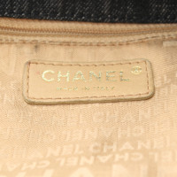 Chanel Shopper aus Jeansstoff in Blau