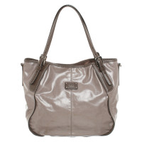Tod's Schoudertas Canvas in Taupe