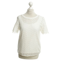 Laurèl Lace Top in White