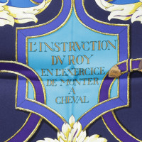 Hermès Zijden sjaal "L'INSTRVCTION DV ROY"