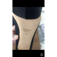 Le Silla  Chaussures compensées en Toile en Noir