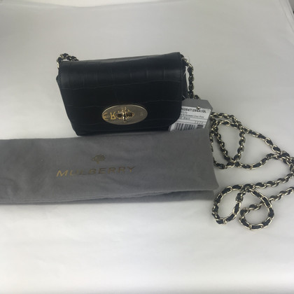Mulberry Small Lily aus Leder in Schwarz