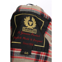 Belstaff Jacke/Mantel aus Leder in Rot