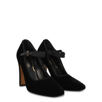 Etro Pumps/Peeptoes aus Leder in Schwarz