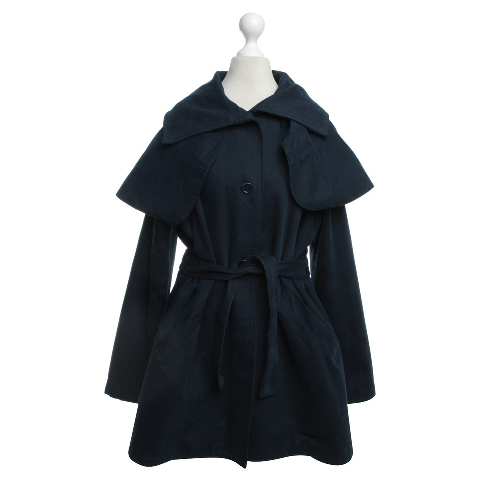 Minimarket Trench in blu scuro