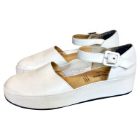 Robert Clergerie Slippers/Ballerinas Leather in White