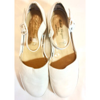 Robert Clergerie Slippers/Ballerinas Leather in White