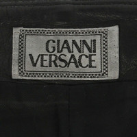 Gianni Versace Rok Wol in Zwart