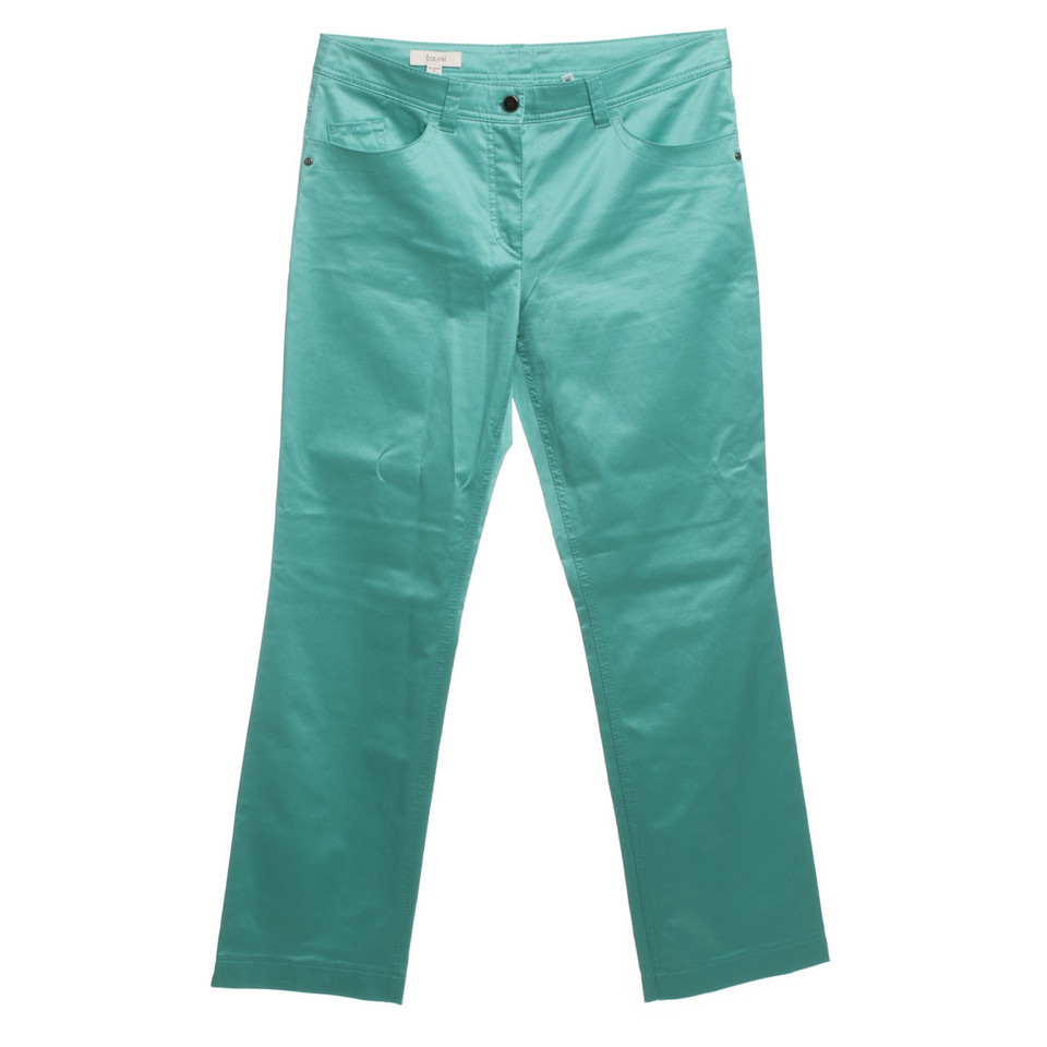 Laurèl Pantalon en chatoyantes turquoise