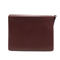 Cartier Clutch Leer in Bordeaux