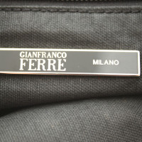 Ferre Zaino crossbody in bianco / nero