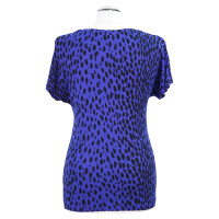 Hobbs Top con stampa animalier
