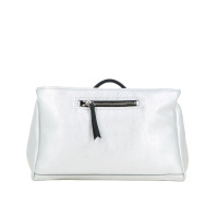 Givenchy Pandora Bag aus Leder in Silbern