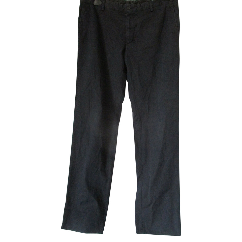 Dolce & Gabbana Paire de Pantalon en Coton en Bleu