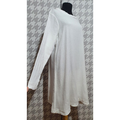 Cecilie Copenhagen Kleid aus Baumwolle in Weiß