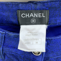 Chanel Jeans aus Baumwolle in Blau