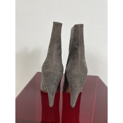 Alaïa Ankle boots Suede in Grey