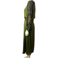 Ottod'ame  Dress Viscose in Olive