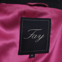 Fay Coat in donkerblauw