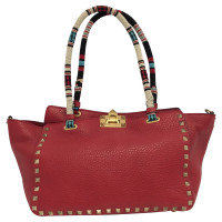 Valentino Garavani "Rolling Leather Tote Bag"