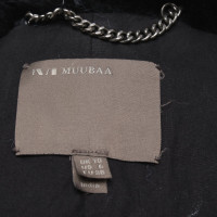 Muubaa Gilet en Fourrure en Noir