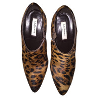 L.K. Bennett Leopard print boots