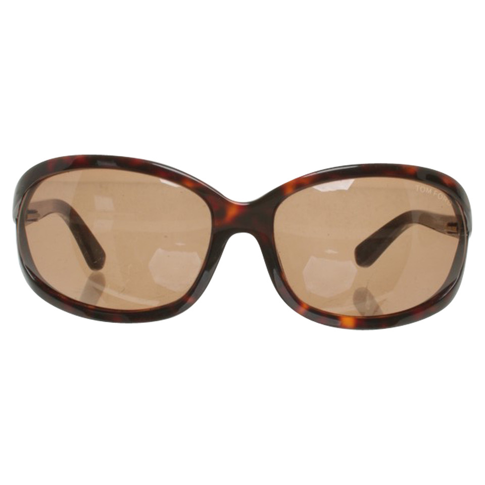 Tom Ford Sonnenbrille "Vivienne" in Braun