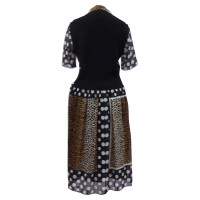 Dolce & Gabbana patroon zijden jurk