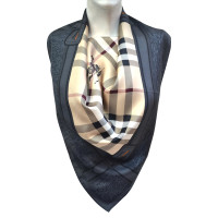 Burberry Silk scarf with nova check pattern