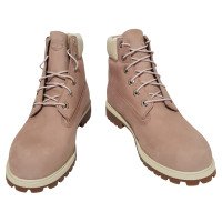 Timberland Boots Leather in Nude