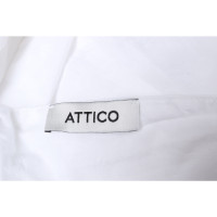The Attico Top Cotton in White