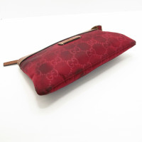 Gucci Clutch Canvas in Rood
