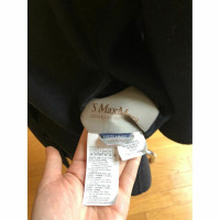 S Max Mara Jacket/Coat Wool in Blue