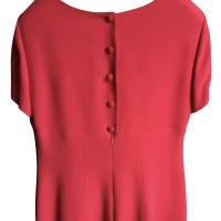 Moschino Cheap And Chic Jurk Wol in Rood