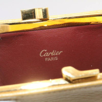 Cartier Clutch aus Leder in Beige