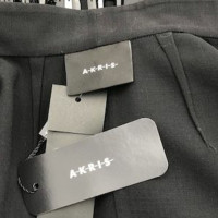 Akris Jacke/Mantel aus Wolle in Schwarz