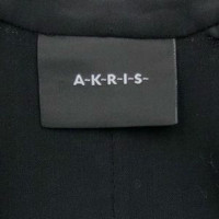 Akris Jacke/Mantel aus Wolle in Schwarz