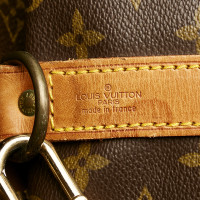 Louis Vuitton Keepall 50 Bandouliere in Tela in Marrone